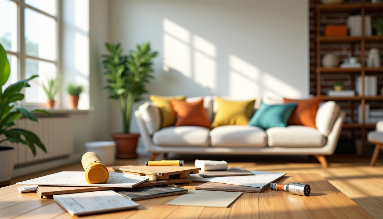 Illustration : chaque matériau présente ses propres avantages en termes — astuces pratiques pour rénover votre maison facilement