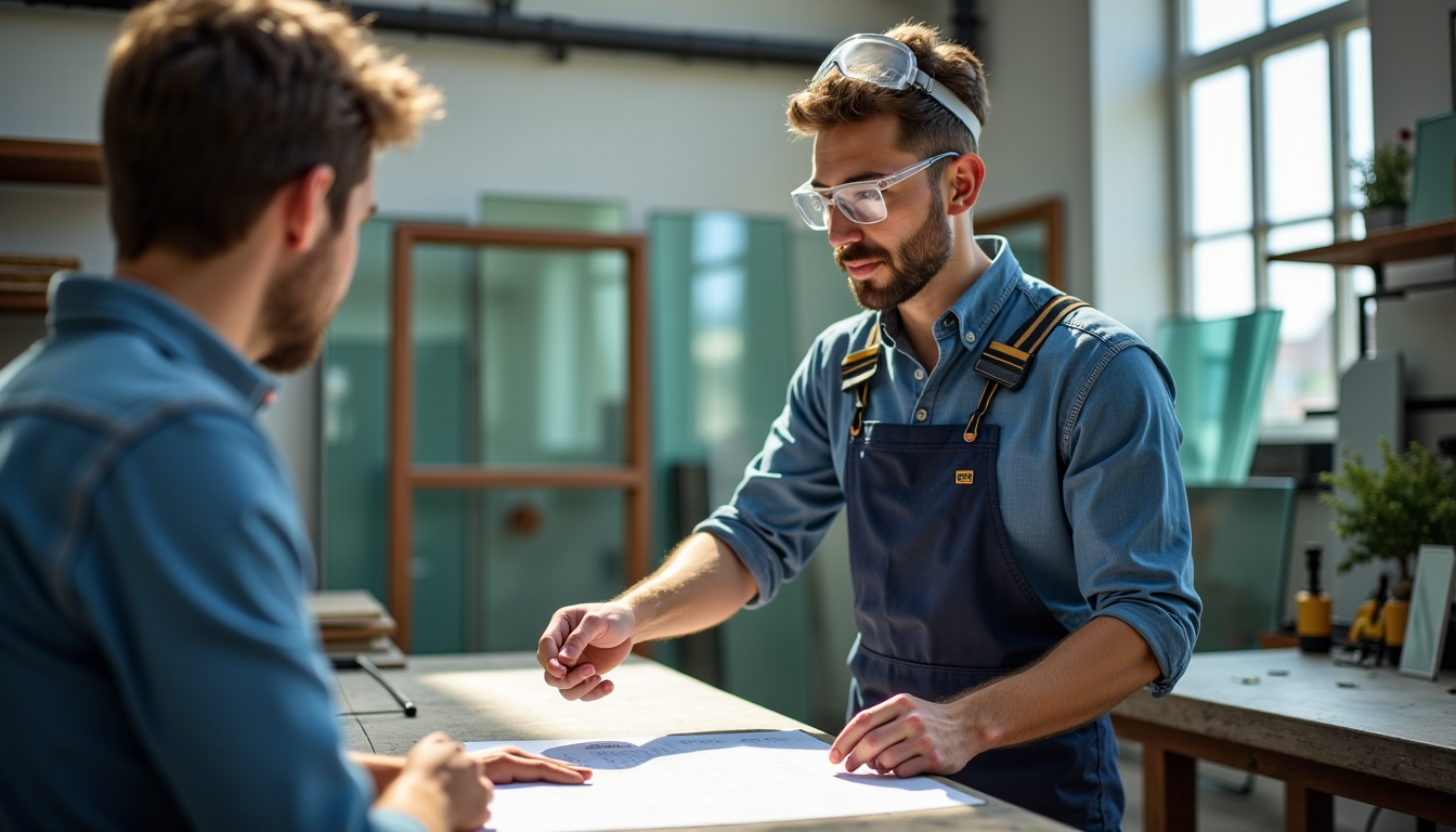 professionnel de la vitre : comment choisir le bon artisan près de chez vous ? — le professionnel doit être en mesure de vous