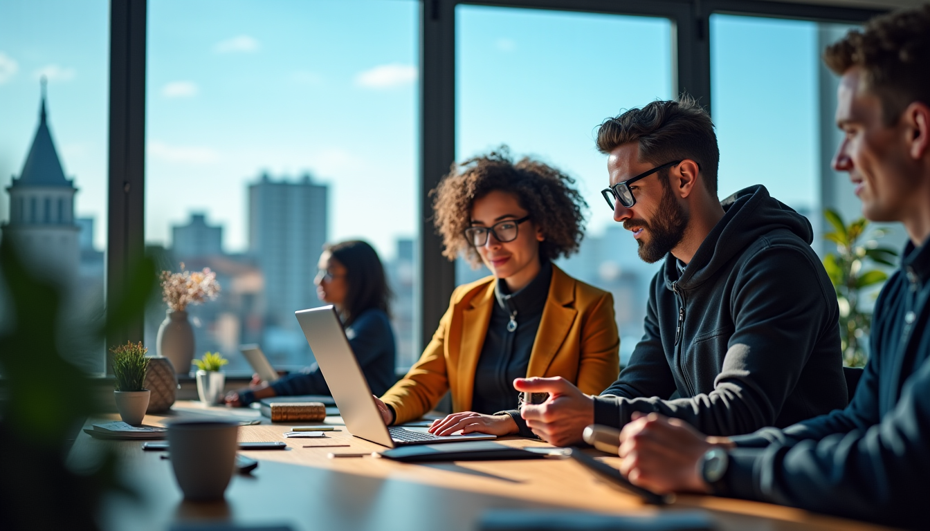 Illustration : chaque entreprise étant unique, l'approche sera toujours sur — un accompagnement digital à lyon peut transformer votre business cette année ?