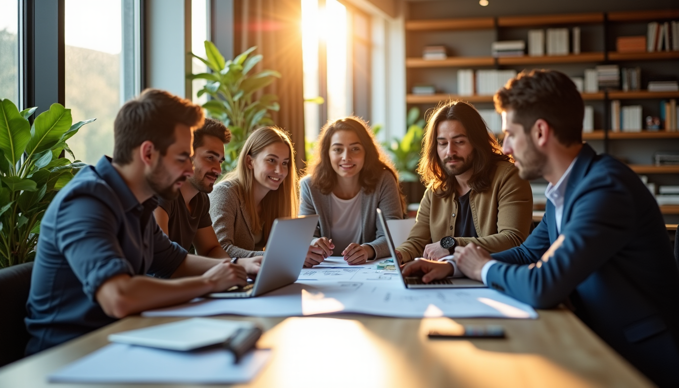 Illustration : cette approche collaborative permet non seulement d'améliorer vos — construire un business digital autour d’une communauté engagée