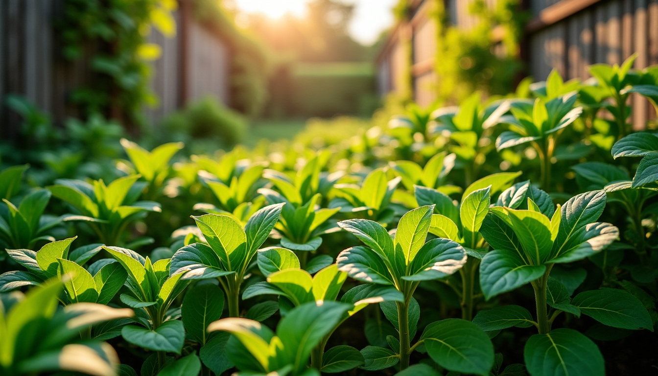 associer les plantes pour favoriser la croissance naturelle ? — ter la densité de plantation et le rendement