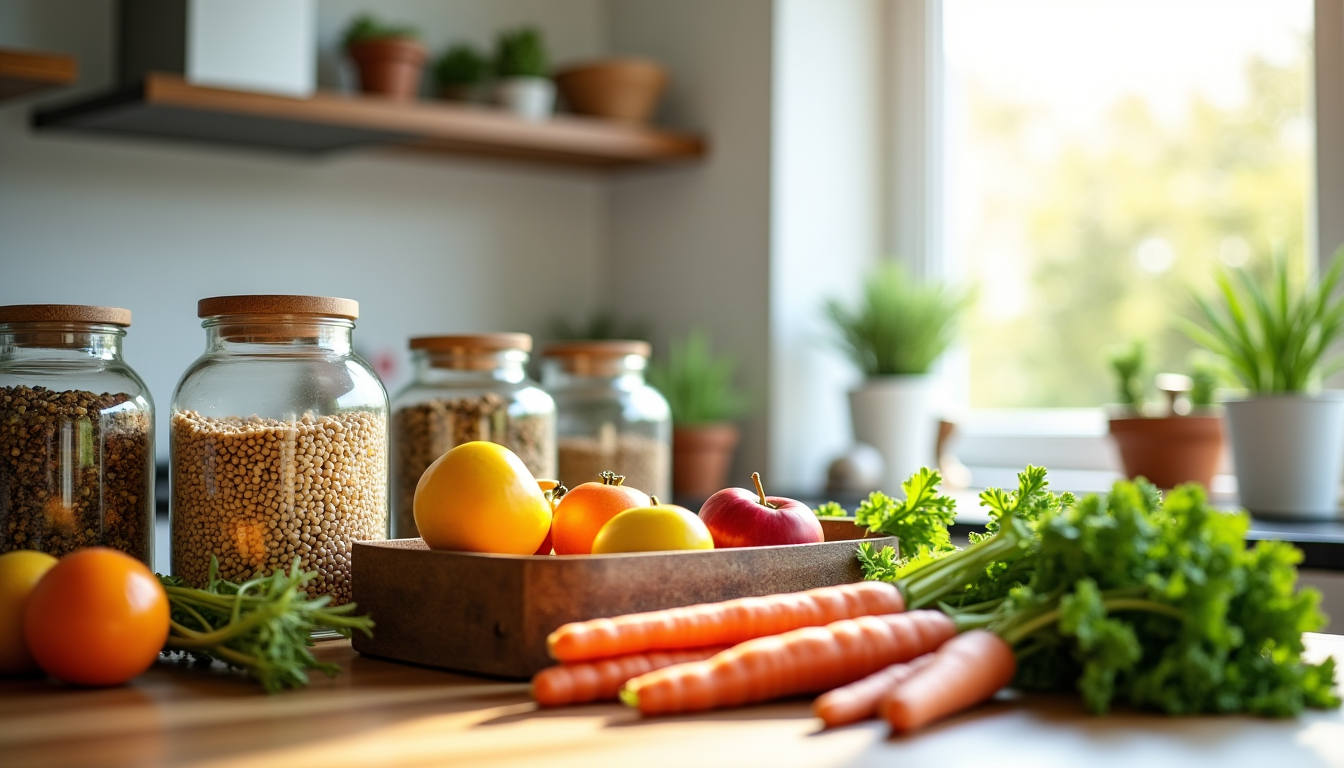 réduire ses déchets à la maison grâce à une cuisine presque zéro gaspillage — une fois vos courses faites, la manière dont