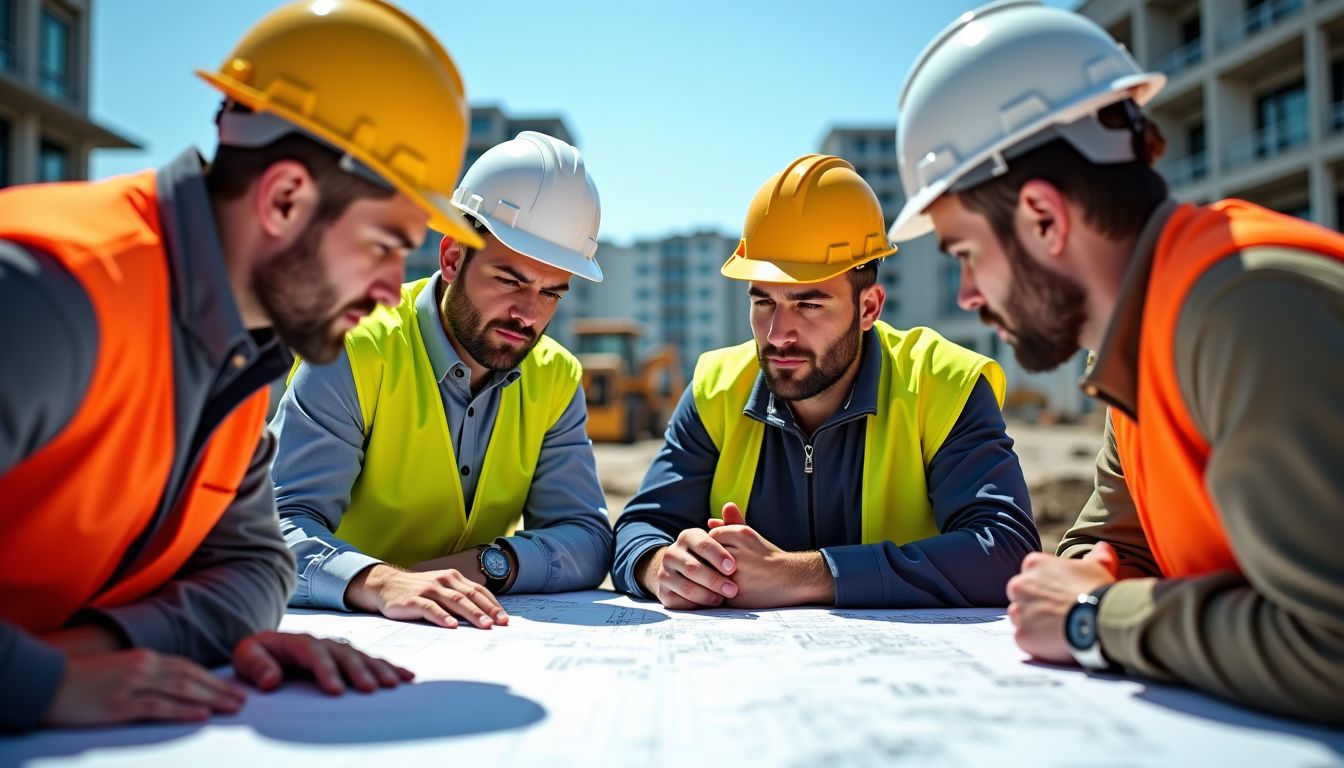 Illustration : rencontrez les artisans présélectionnés sur le lieu du — choisir les bons artisans pour un chantier fiable ? (reno ou trav)