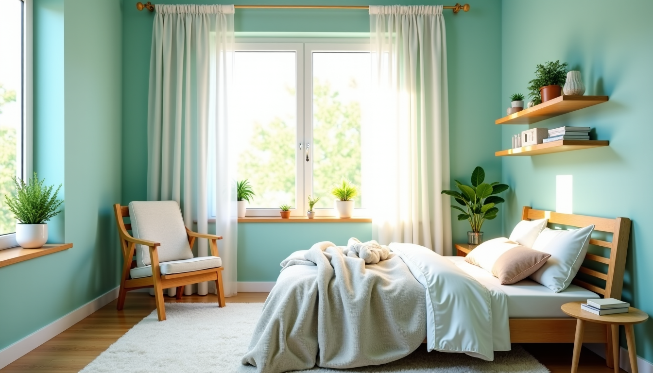 harmoniser les couleurs pour un intérieur apaisant — ces nuances sont particulièrement adaptées aux chambres d'enfants,