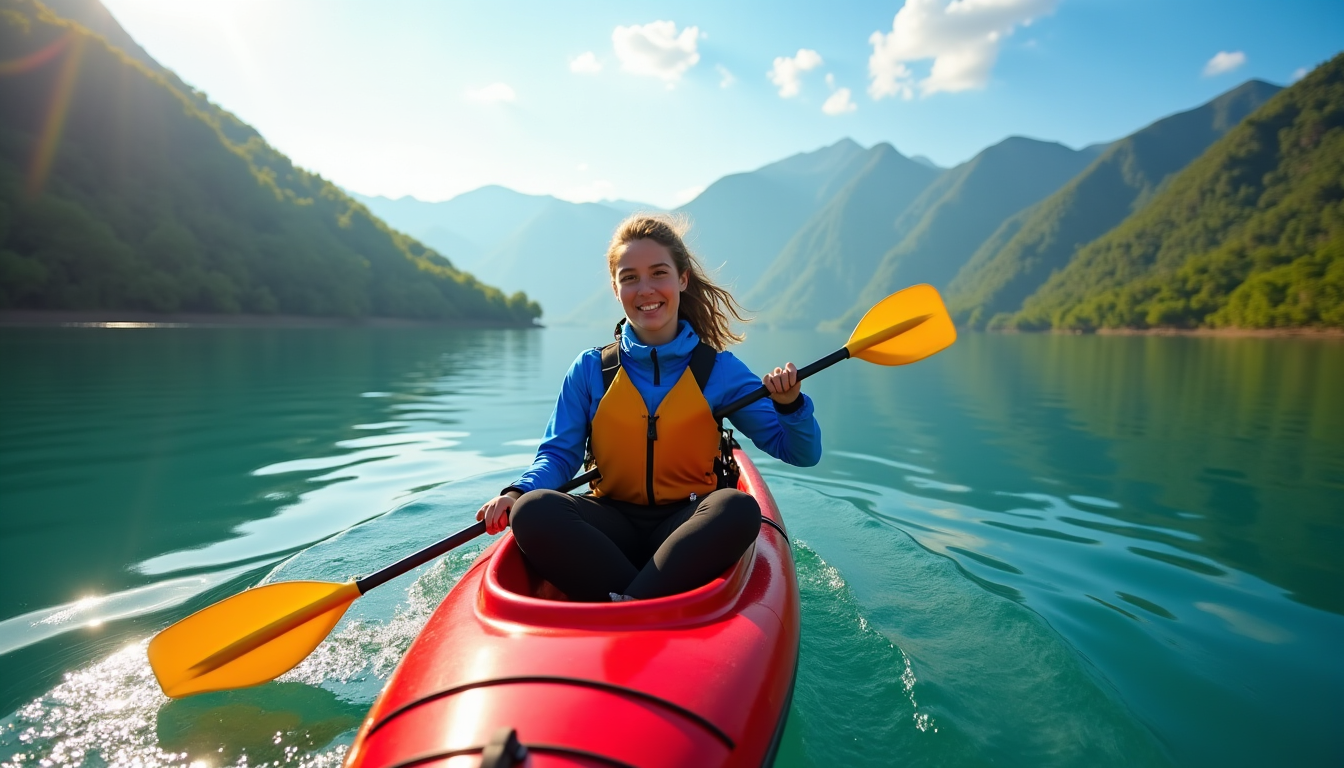 Illustration : en intégrant des activités physiques locales, comme une — voyager en forme : 4 astuces pour combiner sport et découverte