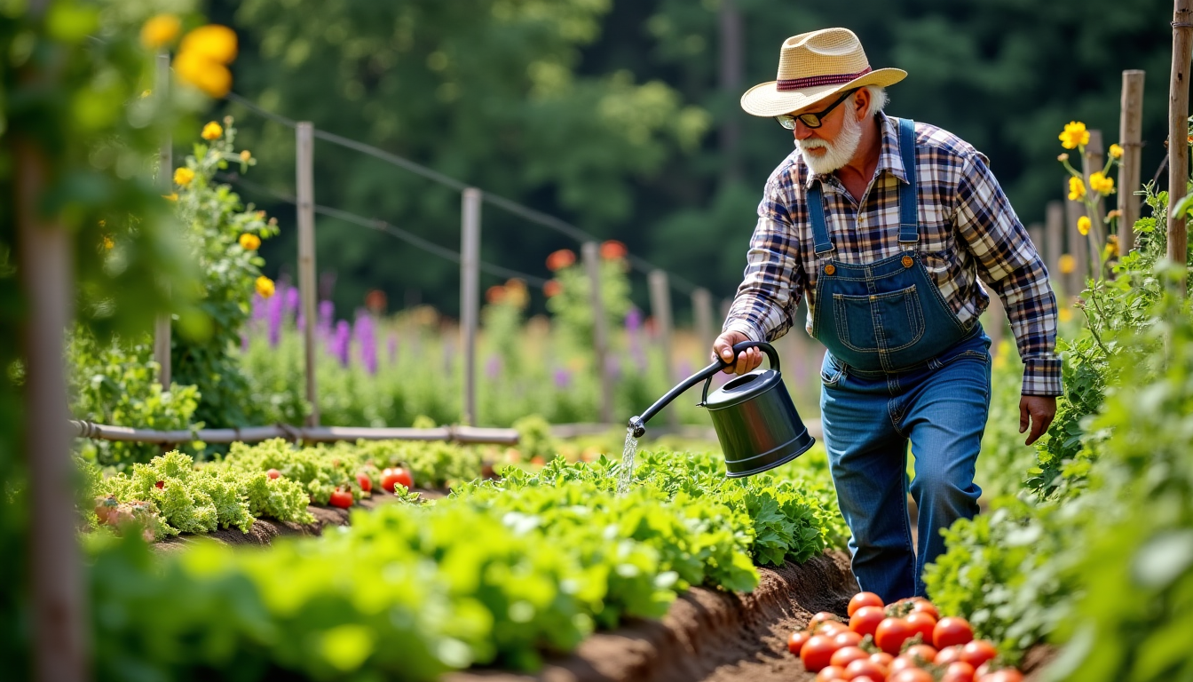 cultivez votre potager pour des recettes savoureuses — un potager productif commence par une planification minutieuse.