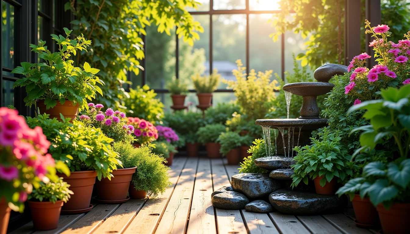 cultiver son oasis : astuces pour un jardin luxuriant — l'idée de créer une oasis n'est pas l'apanage