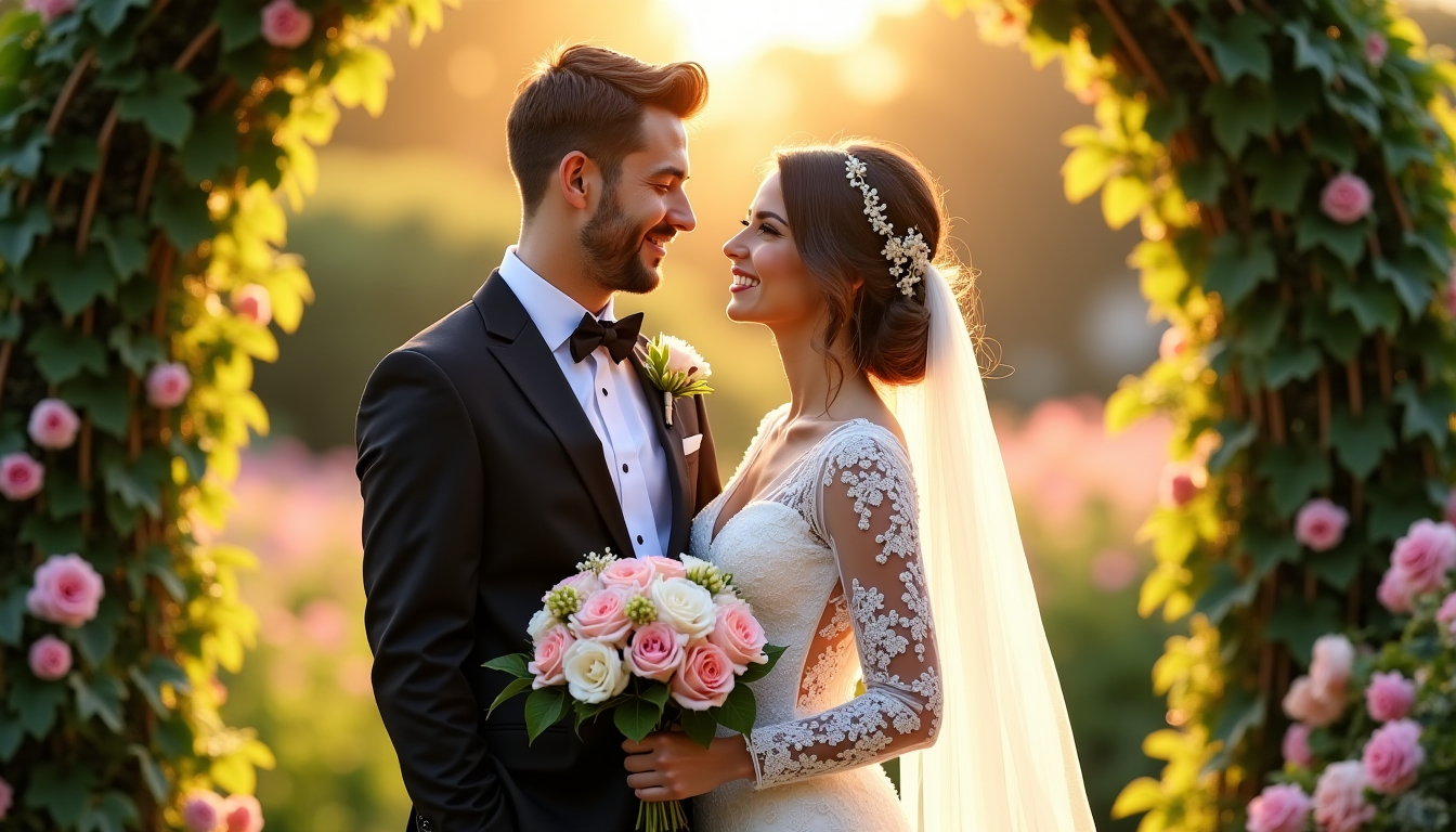 Illustration : ceux représentés par pose photographie bien naître, assure — combien coute un photographe de mariage ?