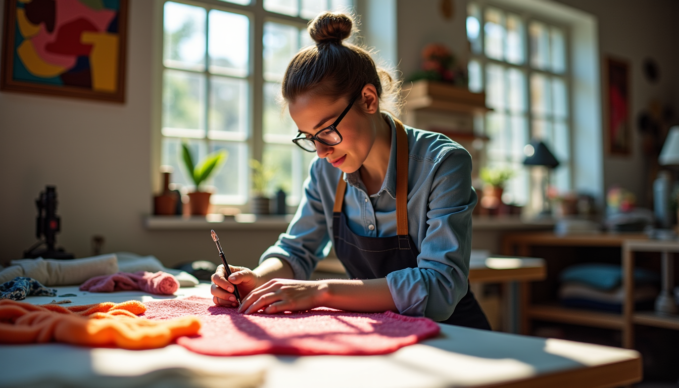 écharpe sur mesure : 4 étapes clés pour personnaliser votre accessoire — ligne mettent à votre disposition des outils pour