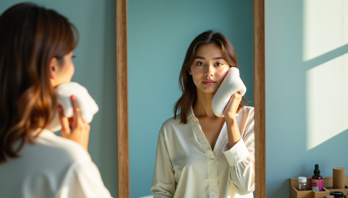 choisir son fond de teint selon le sous-ton de peau ? — placez-vous devant un miroir, à la lumière naturelle,