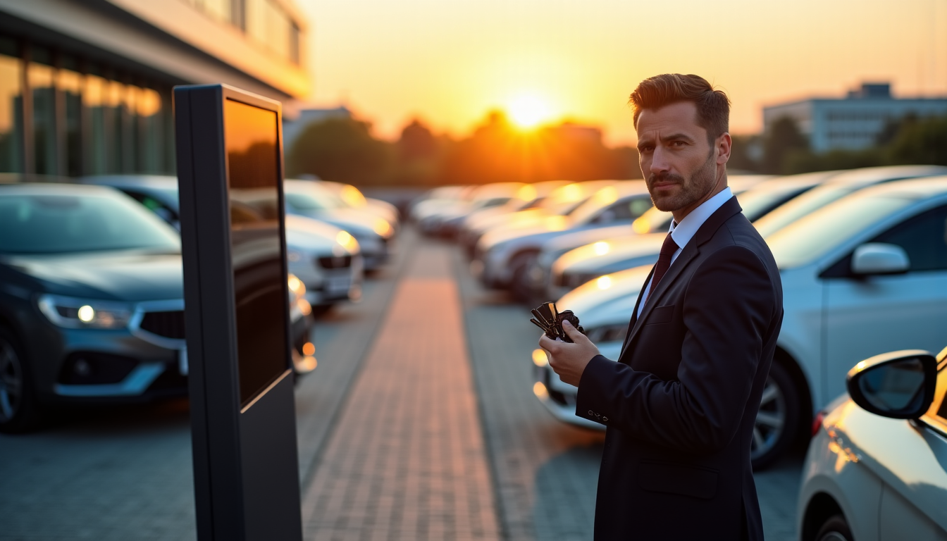 protéger efficacement les parcs automobiles des grandes entreprises ? — gestion stricte des clés des véhicules, avec des