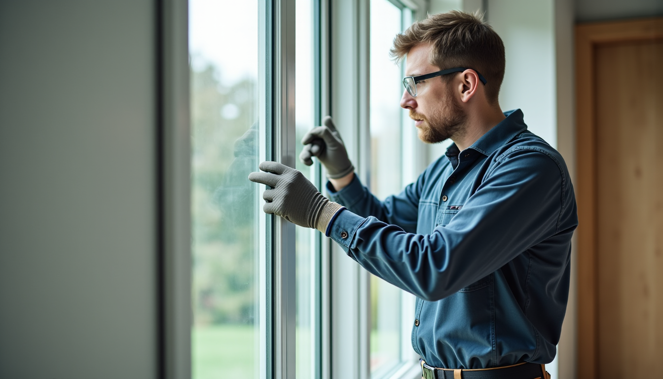 installation et remplacement de fenêtres : les avantages d’un vitrier à vernier — composé de deux feuilles de verre séparées par