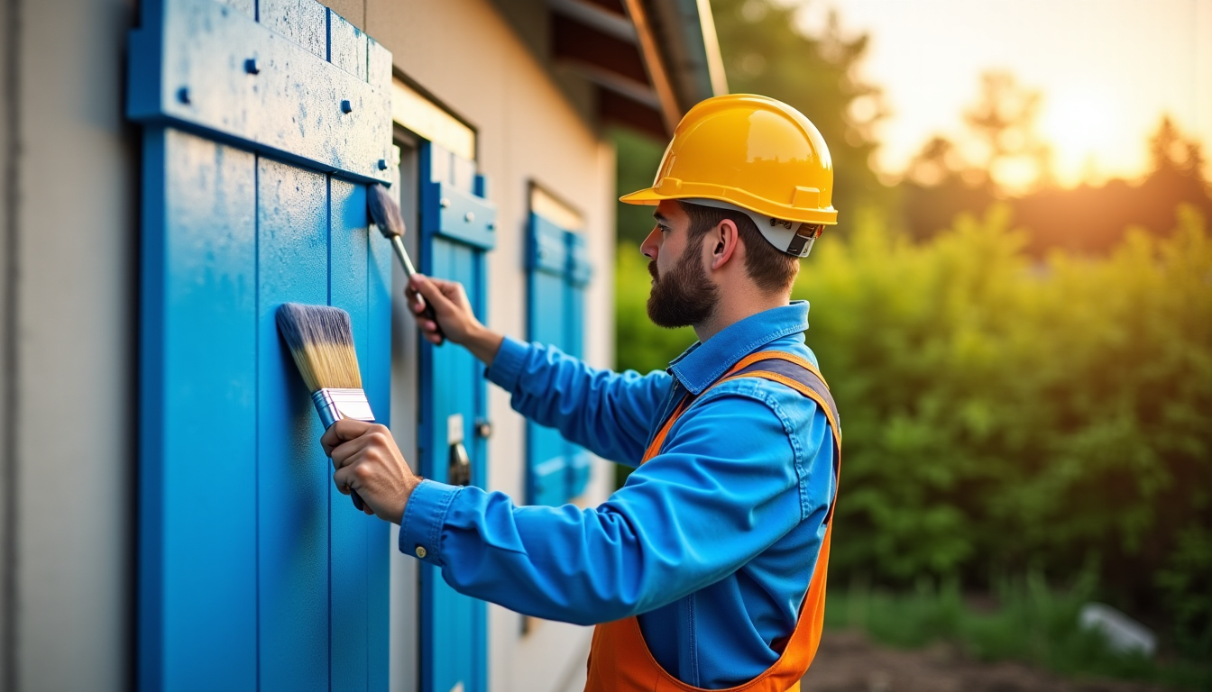 Illustration : techniques et esthétiques du projet, tout en assurant — maison neuve ou rénovation : trouver la bonne entreprise de peinture dans le finistère