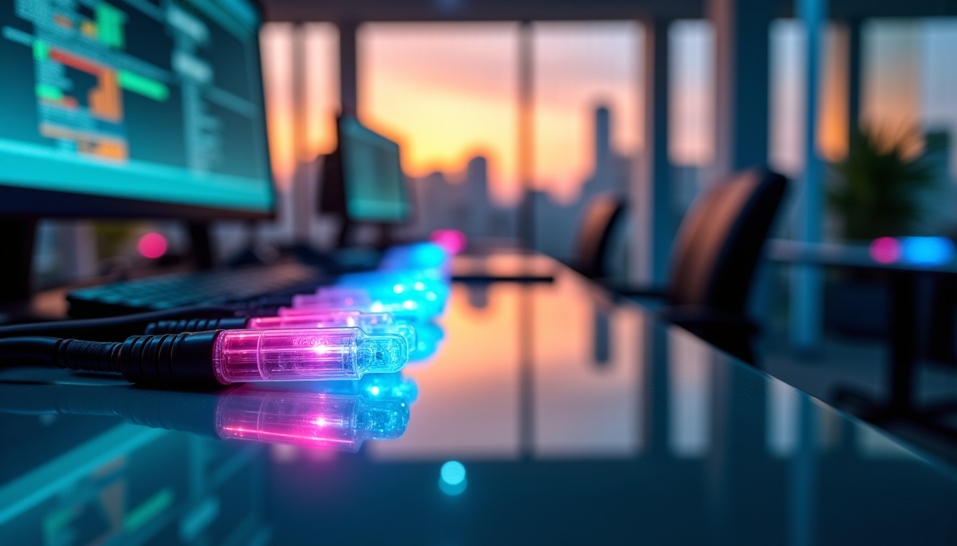 Illustration : la capacité de la fibre à gérer un — la fibre optique est-elle plus rapide que l'adsl ? on vous explique tout