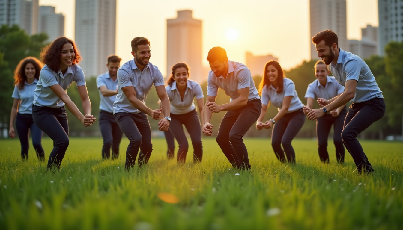 Illustration : ce type de team building permet non seulement — team building en entreprise : quelles alternatives aux activités classiques ?