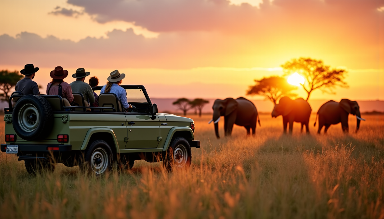 safaris en afrique : alternatives moins connues aux destinations classiques — les infrastructures touristiques y sont volontairement limitées et