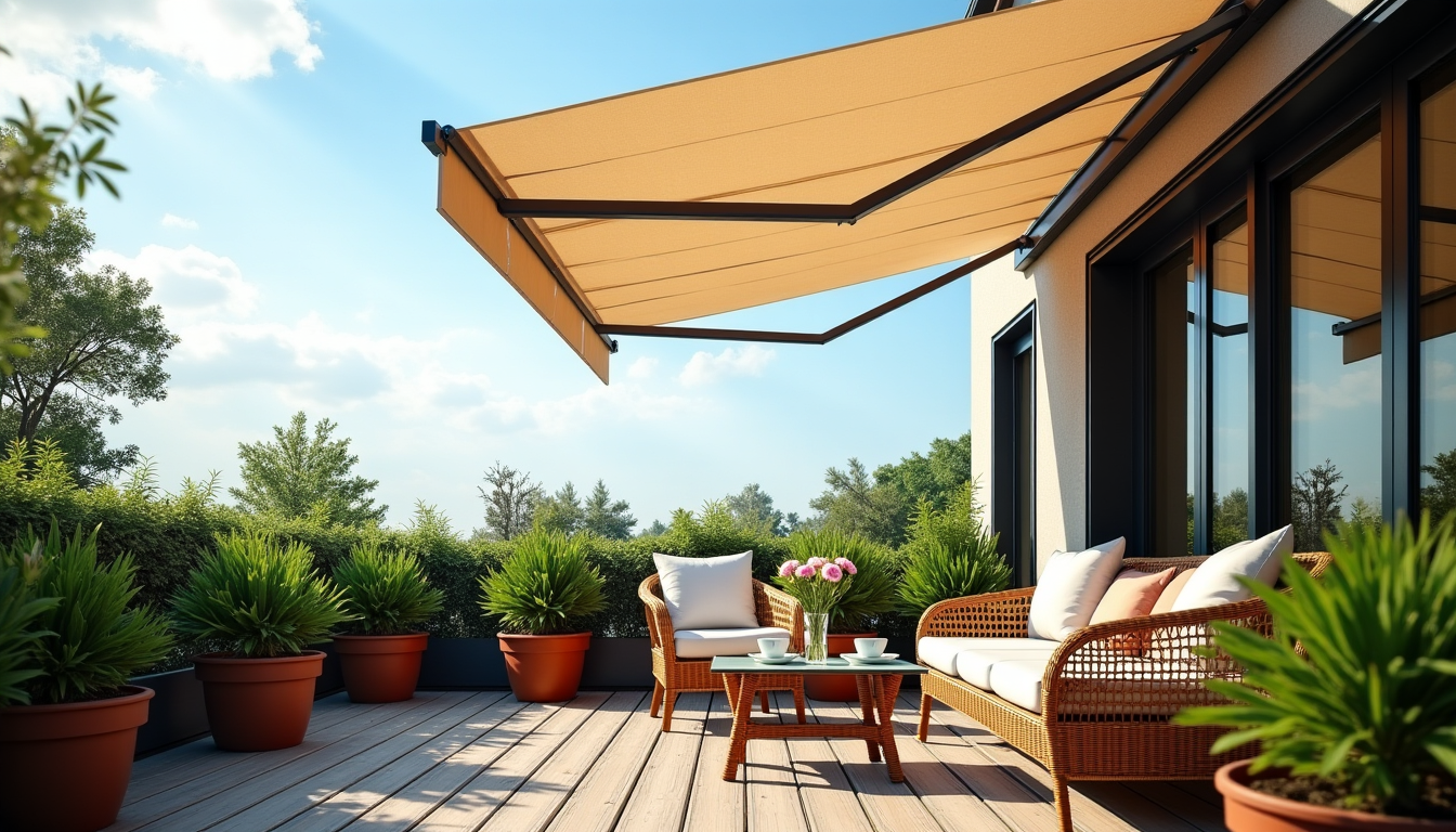 améliorer le confort d’un logement exposé à la chaleur ? — les stores bannes pour les terrasses ou les