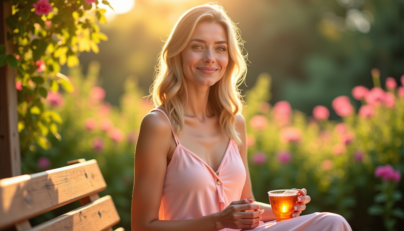 Illustration : eint plus lumineux. prenez du temps pour vous — 12 secrets pour sublimer votre beauté naturelle