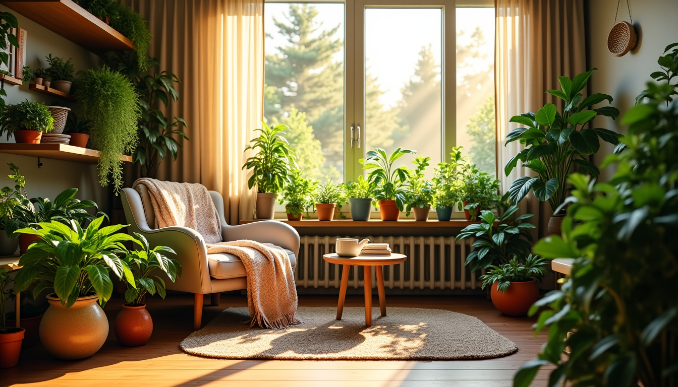 créer un coin de paradis chez soi avec des plantes et des couleurs — les plantes sont le cœur battant de votre
