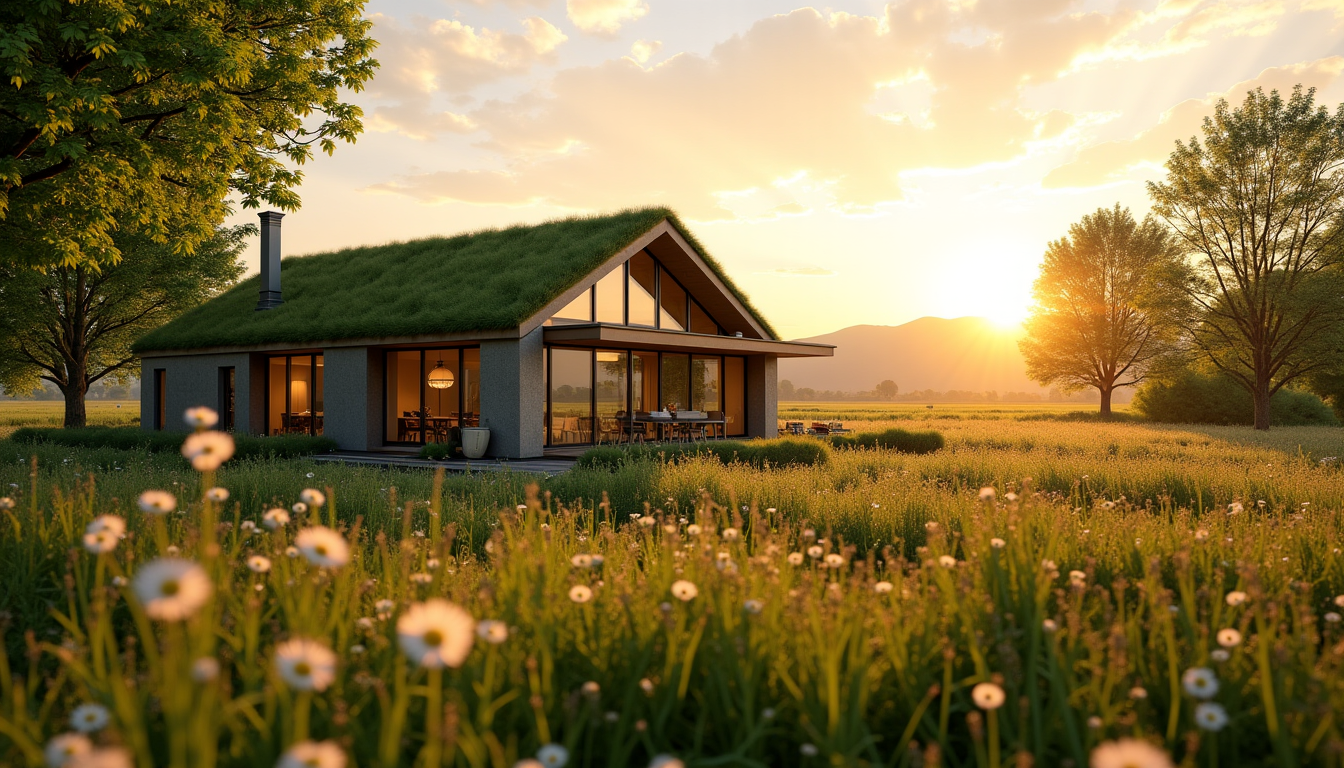 l'architecture durable : des matériaux innovants au service du futur — chanvre, lin, paille, ouate de cellulose, liège, laine