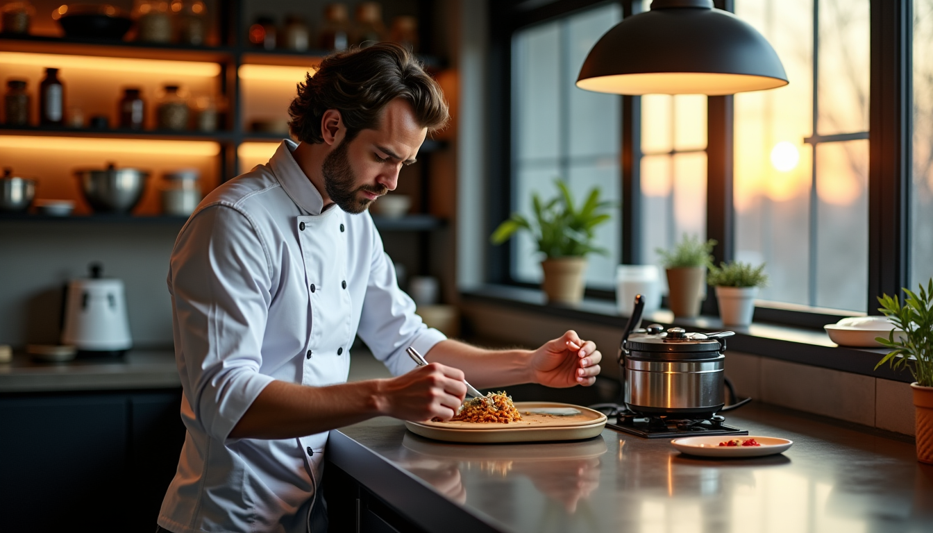 Illustration : reil de mise sous vide et thermoplongeur), elle — la cuisson lente sublime vos plats préférés ?