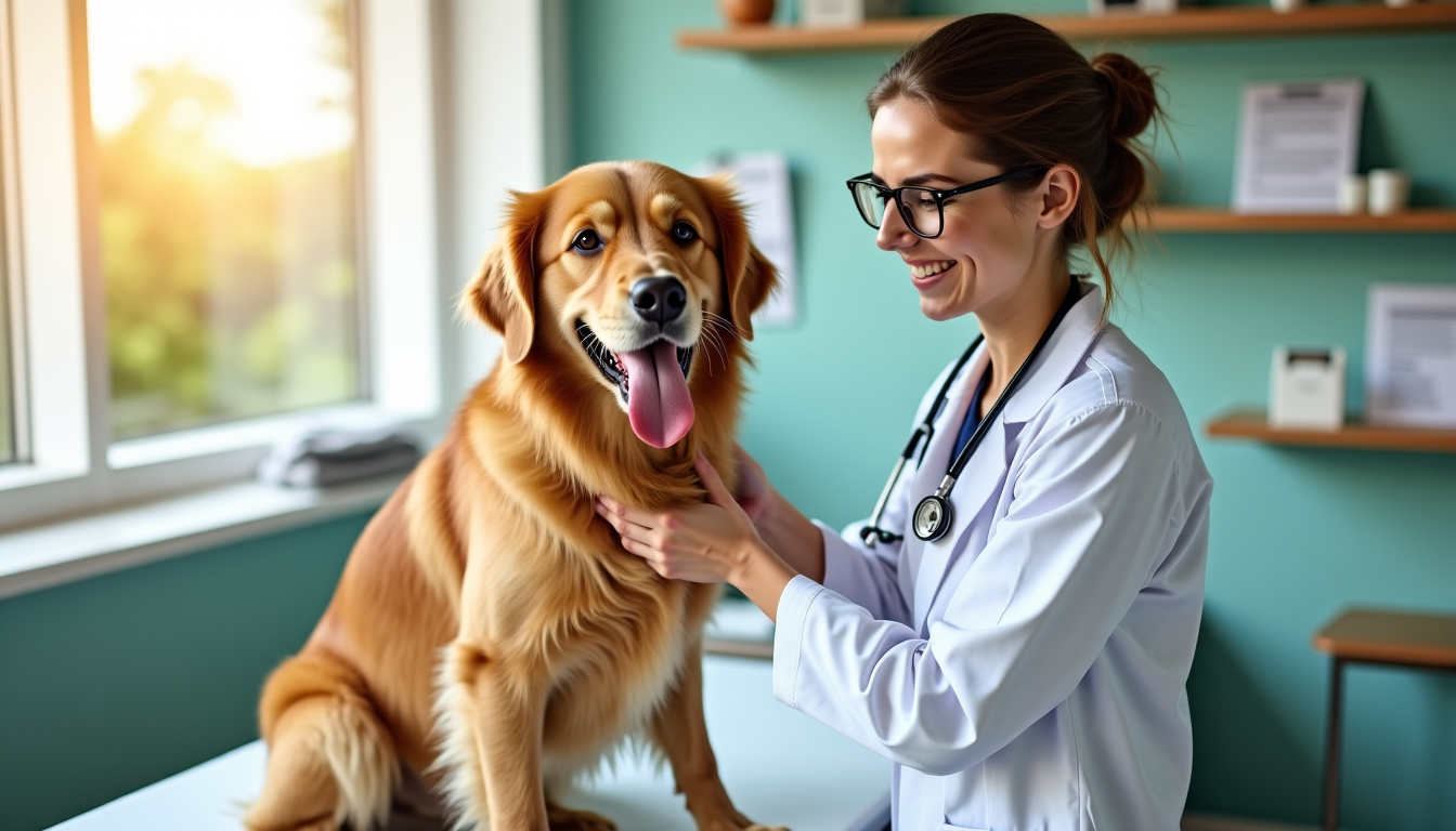 Illustration : ces consultations sont aussi le moment idéal pour — prendre soin de la santé canine : conseils essentiels