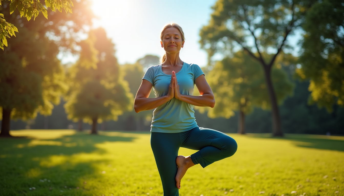 améliorez votre bien-être grâce au sport quotidien — s améliorent la souplesse, la coordination et l'équilibre,