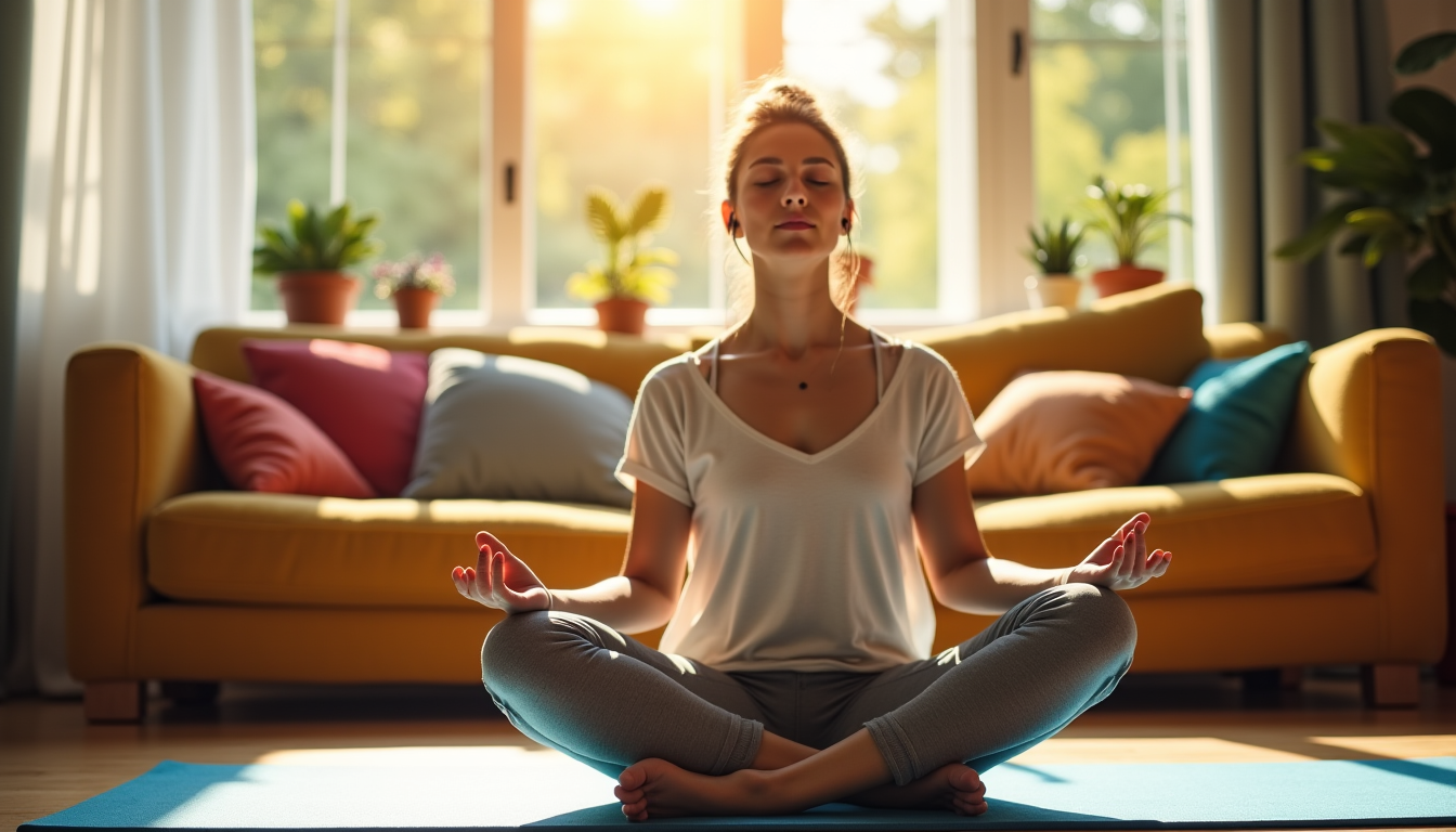 méditation quotidienne : améliorer sa santé mentale — particulièrement adaptée aux débutants, la méditation guidée implique