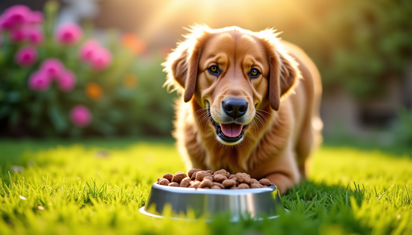nourrir votre chien avec équilibre et plaisir quotidien — les glucides fournissent l'énergie nécessaire aux activités quotidiennes