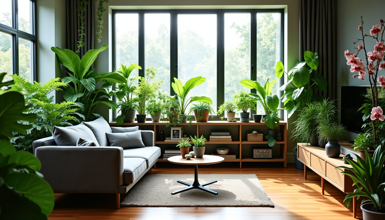 Illustration : les plantes d'intérieur sont bien plus que de — idées créatives pour sublimer votre espace intérieur