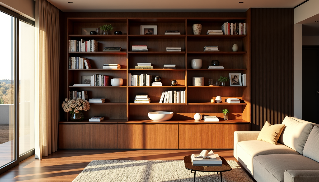 Illustration : l'intégration d'une bibliothèque sur mesure, qui ne se — idées créatives pour une décoration intérieure unique