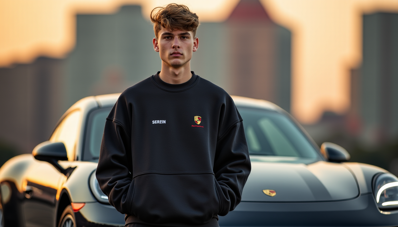 Illustration : la coupe, souvent droite ou légèrement "oversized", permet — sweat indispensable pour les passionnés de tuning : zoom sur la collection need money for porsche