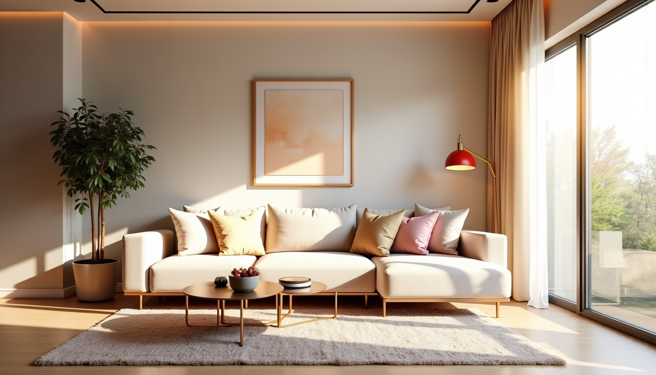 Illustration : quant aux tons pastels ou aux dégradés apaisants, — l'art de sublimer votre intérieur avec élégance