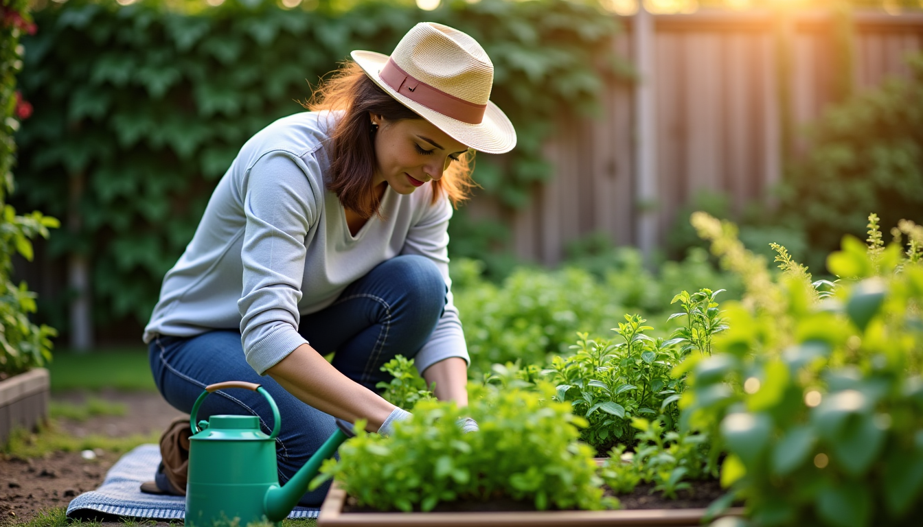 secrets du jardinage : cultivez votre coin de paradis — des herbes aromatiques, tout en facilitant l'entretien et