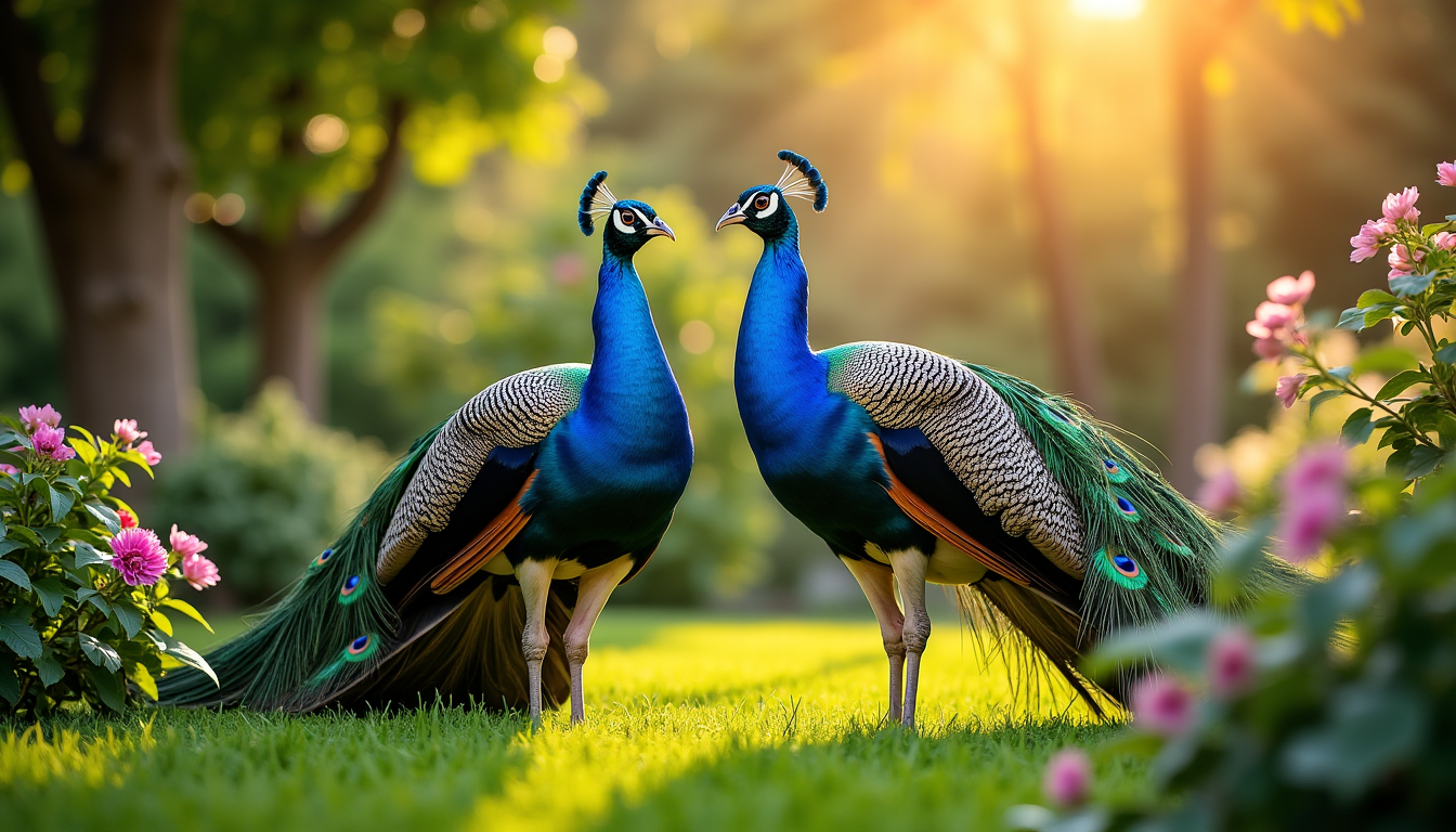secrets fascinants de la communication animale — les démonstrations visuelles peuvent être très élaborées. les