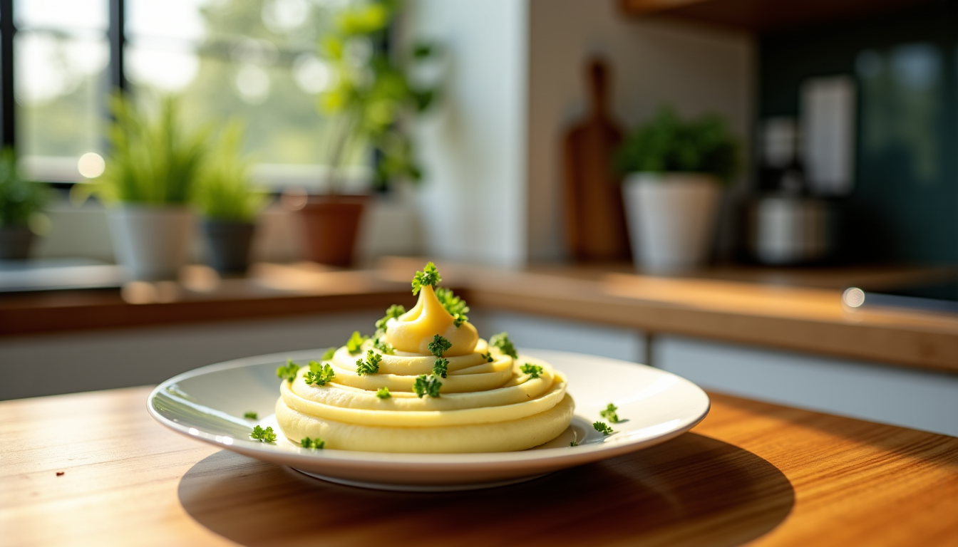 Illustration : purée en virgule, ou des herbes ciselées avec — 5 astuces pour sublimer vos plats au quotidien