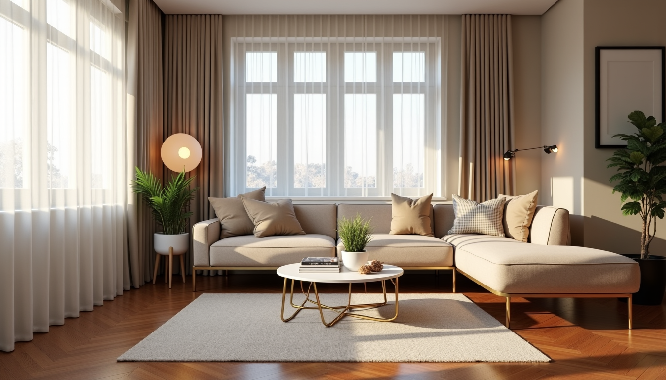 créer une harmonie parfaite dans votre salon — l'utilisation de variateurs de lumière offre une flexibilité