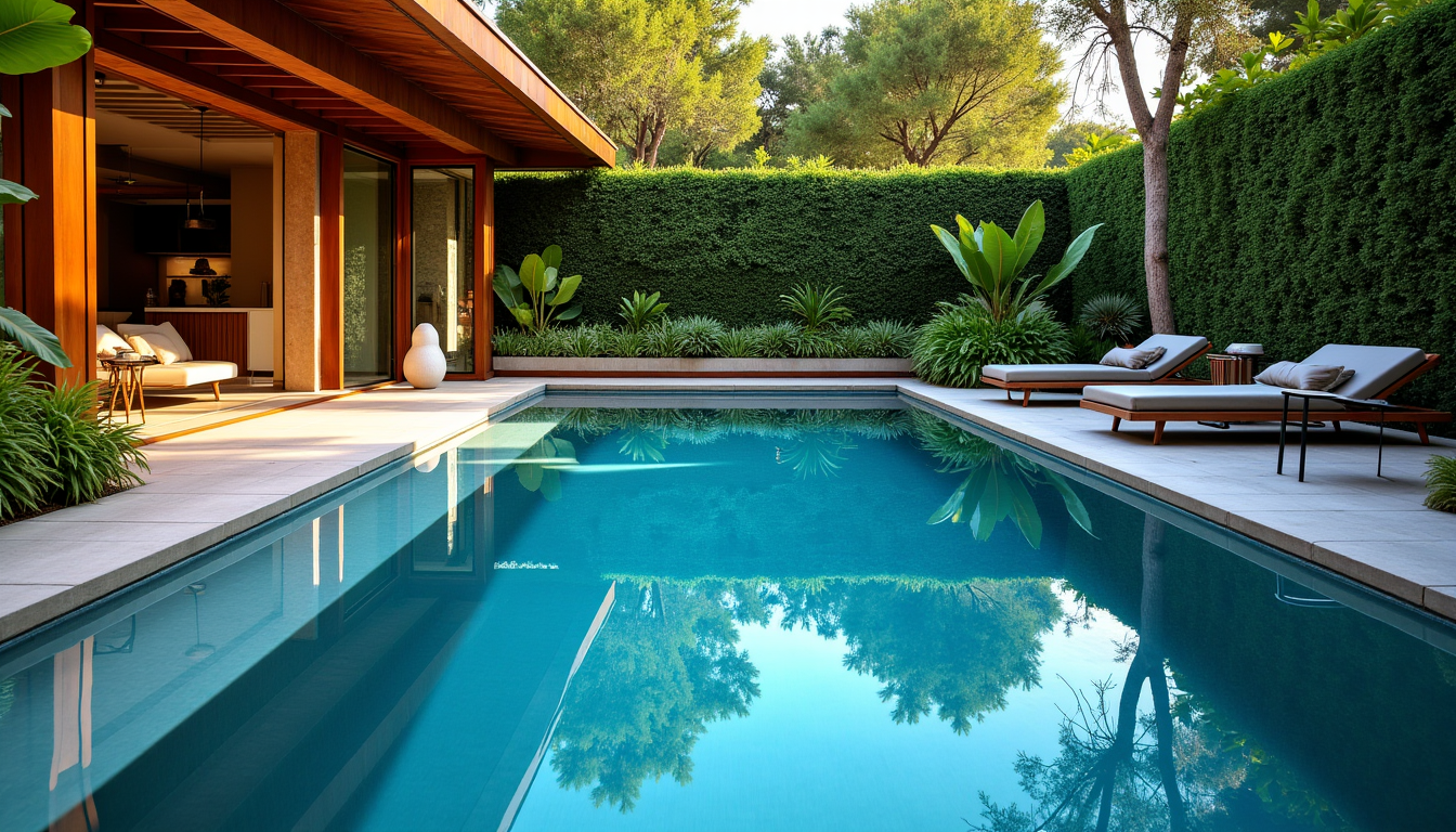 idées créatives pour une piscine au style unique — une fois les bases structurelles et paysagères posées,