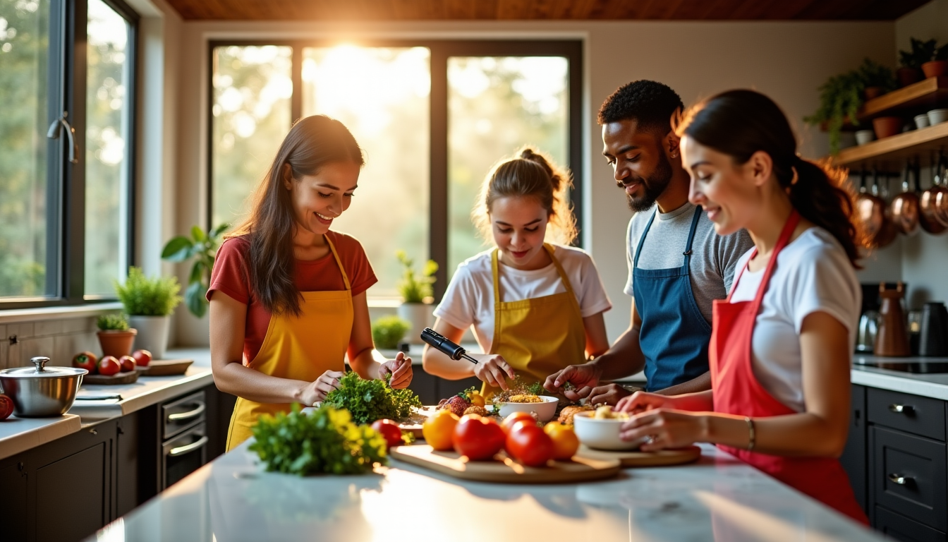 Illustration : ces outils, autrefois réservés aux professionnels, deviennent de — secrets des saveurs : réinventer vos classiques culinaires