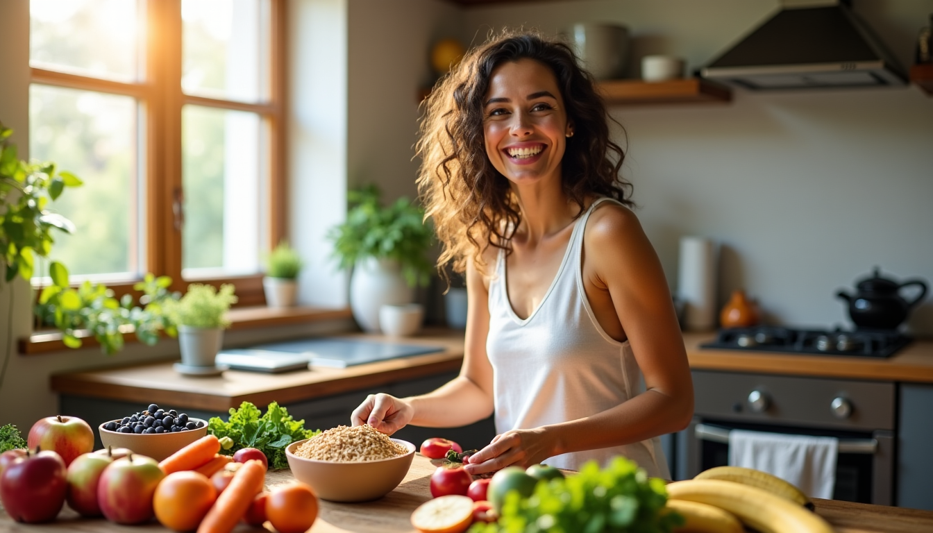 l'alimentation influence notre bien-être quotidien — nourrir son microbiote avec des fibres prébiotiques (présentes