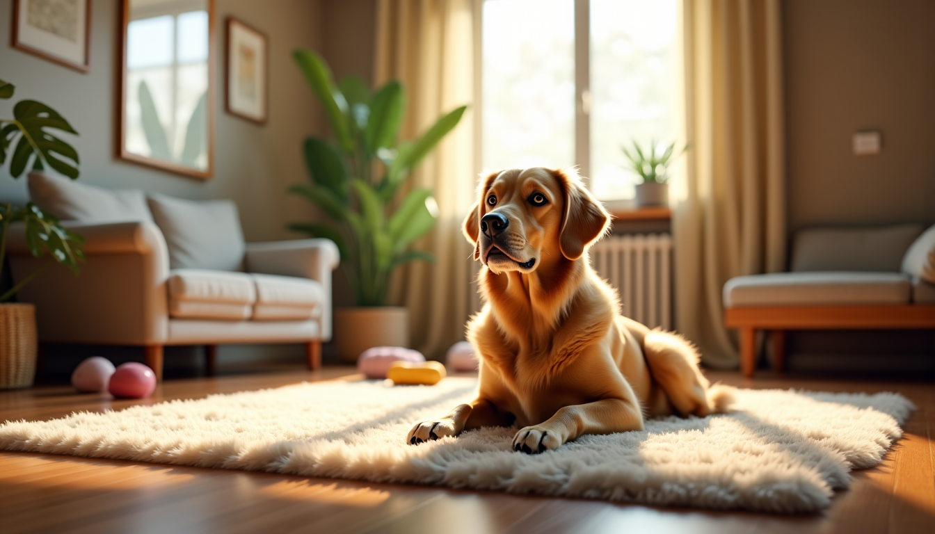 Illustration : lorsque l'on cherche à réduire l'anxiété de séparation — réduire l’anxiété de séparation chez un chien resté seul ?