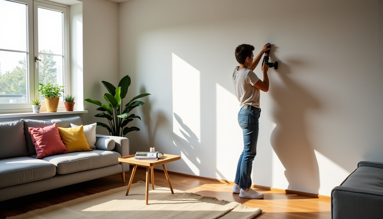 poser un revêtement mural moderne facilement chez soi ? — certains revêtements peuvent nécessiter des outils spécifiques, comme