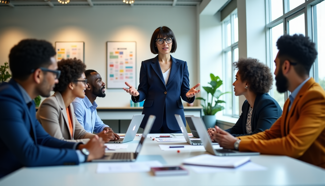 Illustration : la création de contenu est un processus itératif. — fondamentaux d’une campagne marketing réussie de a à z