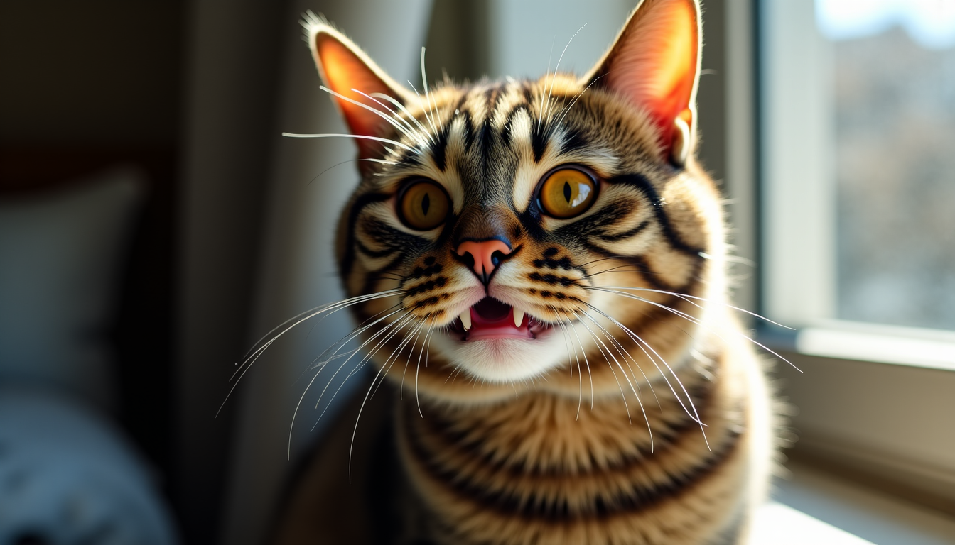 Illustration : l'état de la gueule et des dents est — signes de malaise chez un chat à ne jamais ignorer