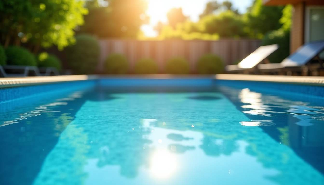 Illustration : "chaque calorie conservée est une calorie non consommée. — réduire la consommation d’eau et d’énergie d’une piscine ?