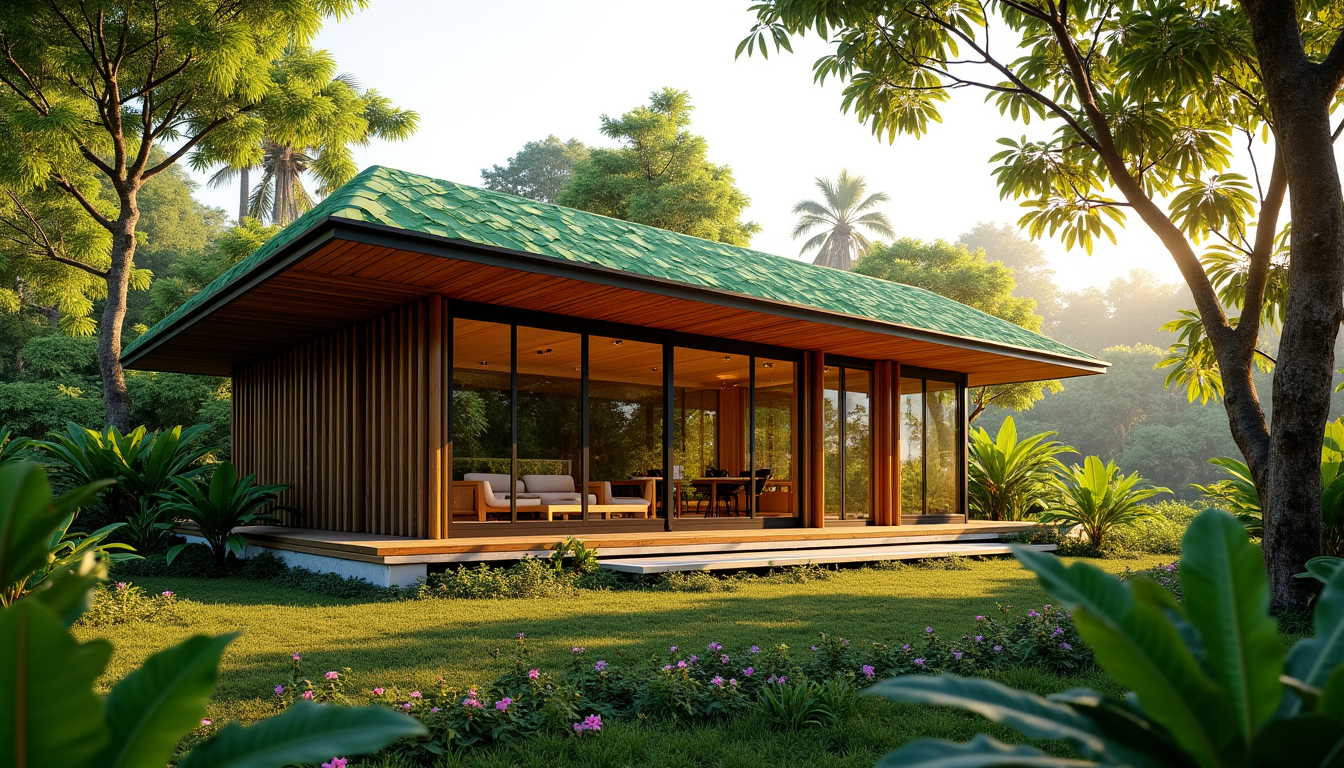 concevoir une maison bioclimatique adaptée aux climats tropicaux (architecture) — les bâtiments compacts peuvent être moins efficaces pour