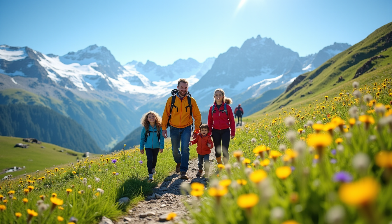 plus belles destinations de montagne pour un week-end d'été ressourçant — la plagne est une destination familiale par excellence,
