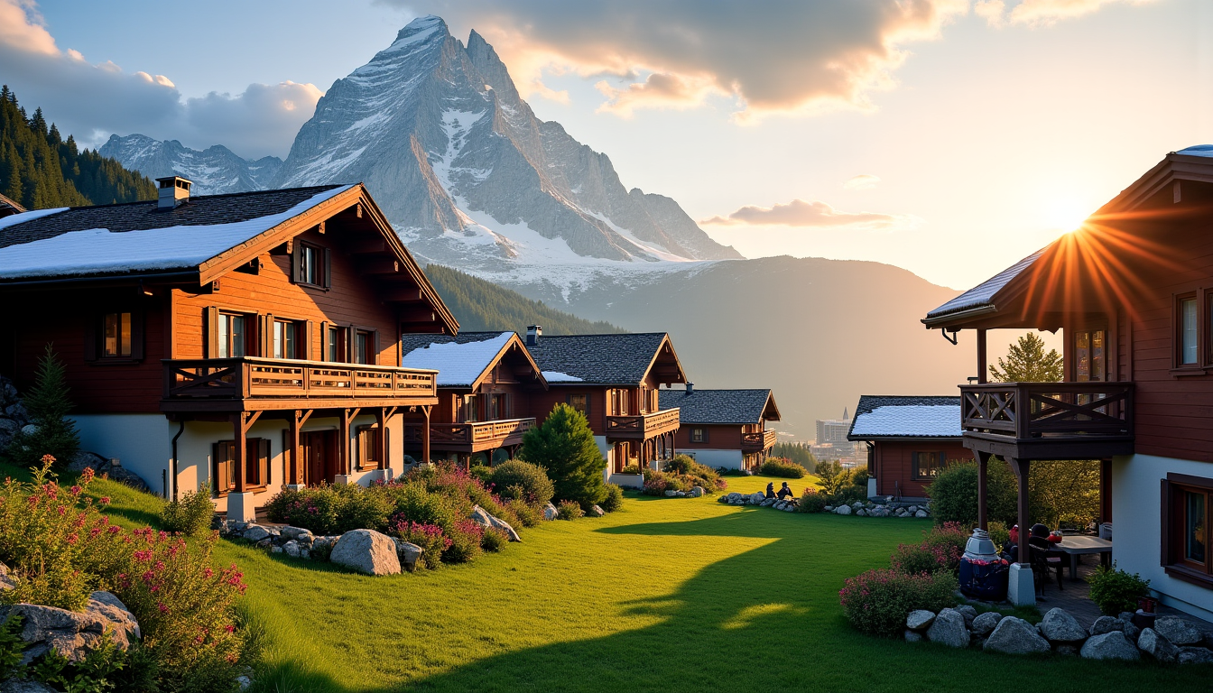 Illustration : "une gestion locative professionnelle permet non seulement d'optimiser — secrets d'un investissement locatif réussi au pied du mont blanc