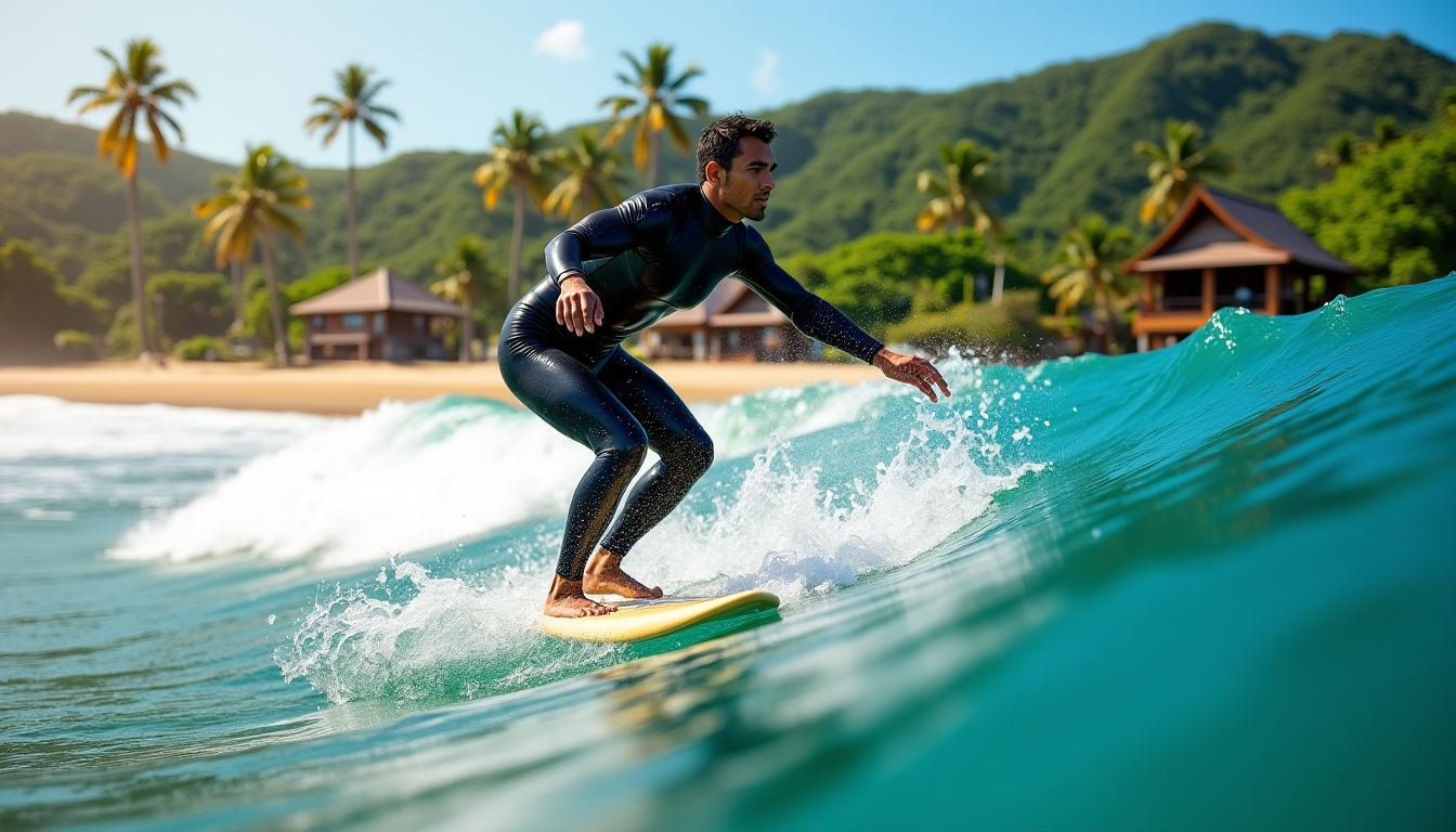 Illustration : se loger près des spots que vous souhaitez — peut-on surfer à bali en septembre ?