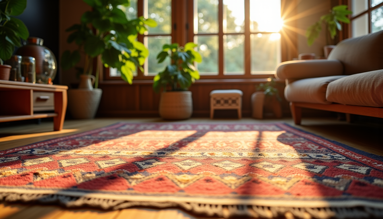 Illustration : bovendien kunnen goed onderhouden kilims na verloop van — wat de kilim ons leert over de schoonheid van handgemaakte meubels